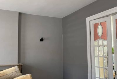 Mur peinture grise